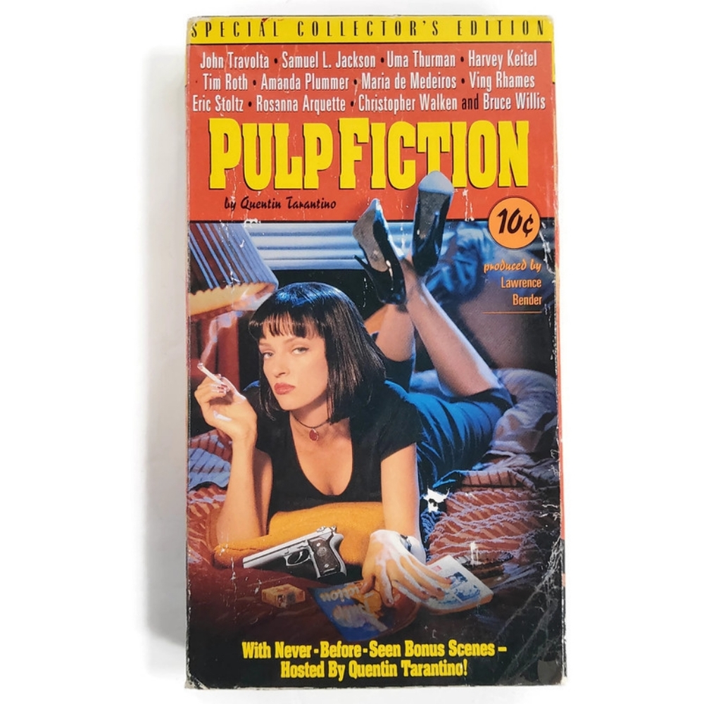 Pulp Fiction Special Collector's Edition VHS TESTED 100%